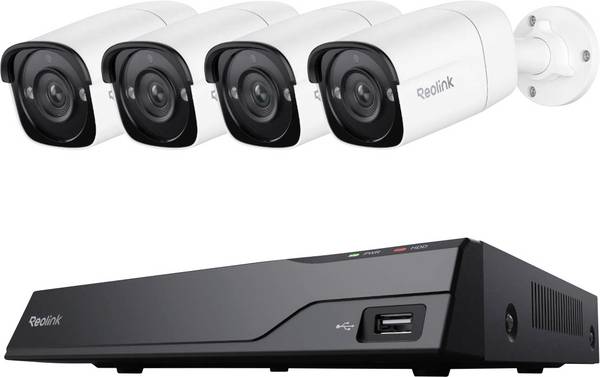 Reolink NVS8-5MB4 NVS8-5MB4 Kabelgebunden, WLAN IP-Überwachungs-Set   2880 x 1616 Pixel