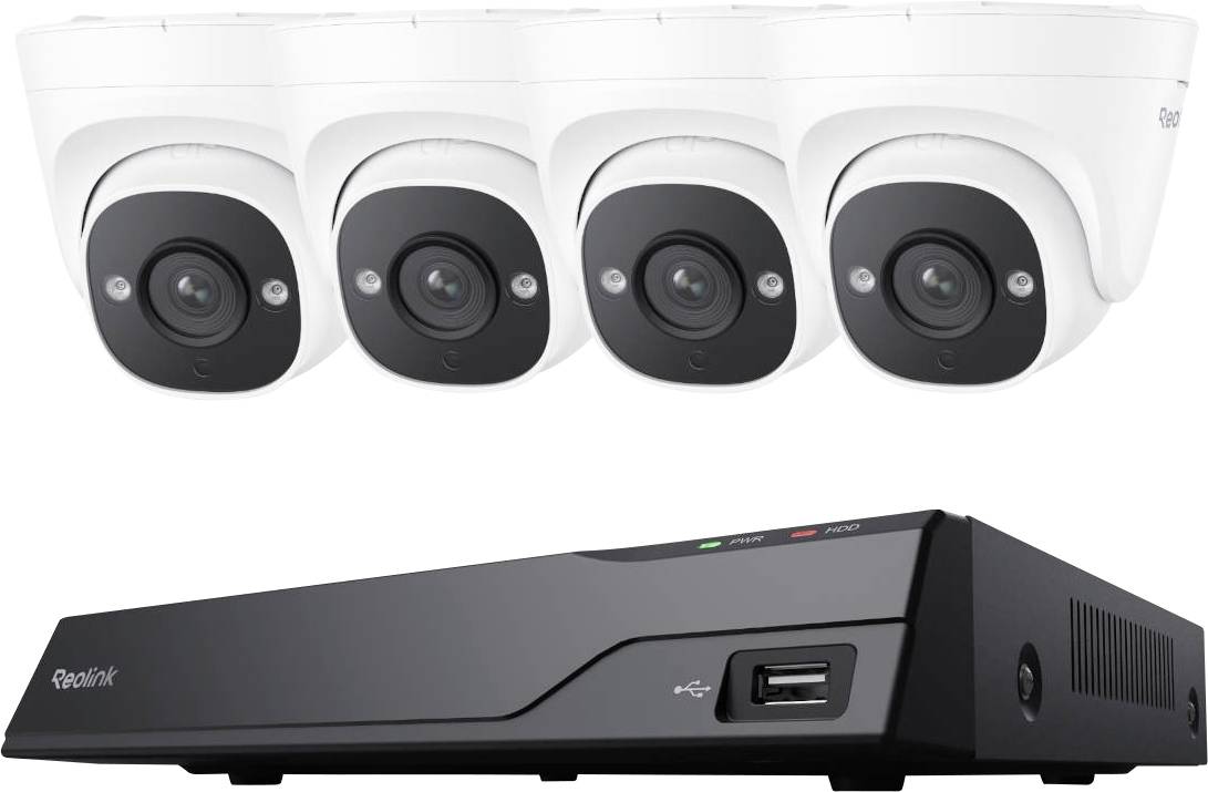 Reolink NVS8-5MD4 NVS8-5MD4 Kabelgebunden, WLAN IP-Überwachungs-Set 2880 x 1616 Pixel