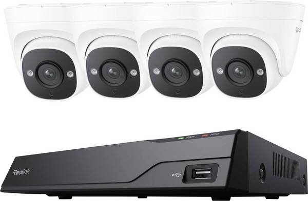 Reolink NVS8-5MD4 NVS8-5MD4 Kabelgebunden, WLAN IP-Überwachungs-Set   2880 x 1616 Pixel