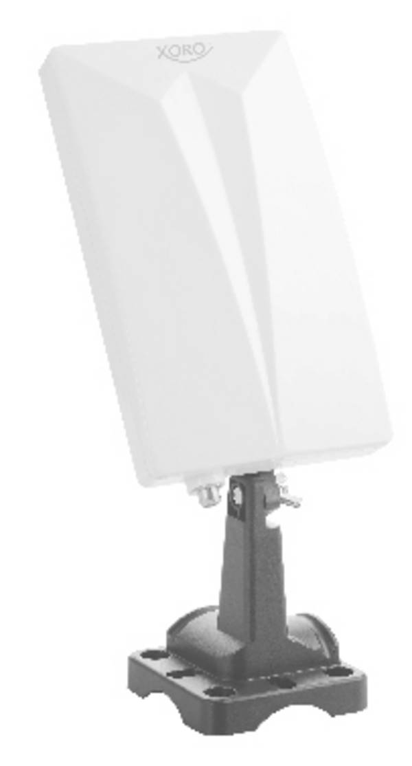 XORO HAN 600 DVB-T2 aktive Antenne inkl. Verstärker LTE 4G Filter 5dBi Gewinn Rauschfilter für Innen- & Außenbereich