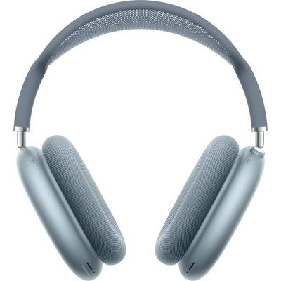Ein Paar Over-Ear-Kopfhörer mit eleganter blauer Oberfläche und gepolsterten Ohrmuscheln, konzipiert für Komfort und hochwertige Klangqualität.