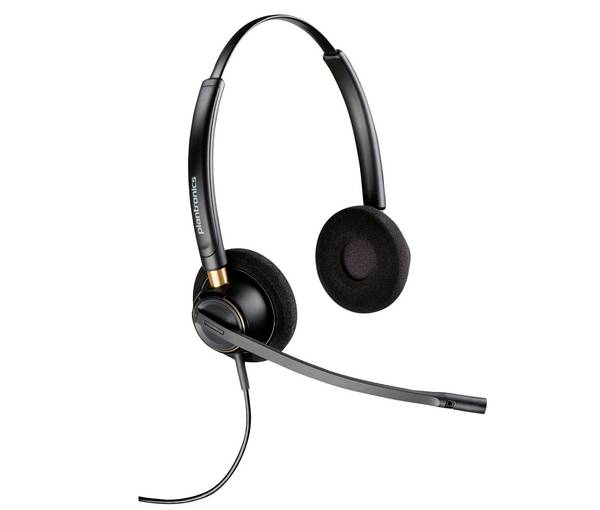 HP Poly EncorePro 520D Binaurales digitales Headset mit Quick Disconnect TAA
