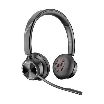 HP Poly Savi 7320-M Stereo Headset On Ear Headset Schwarz-0