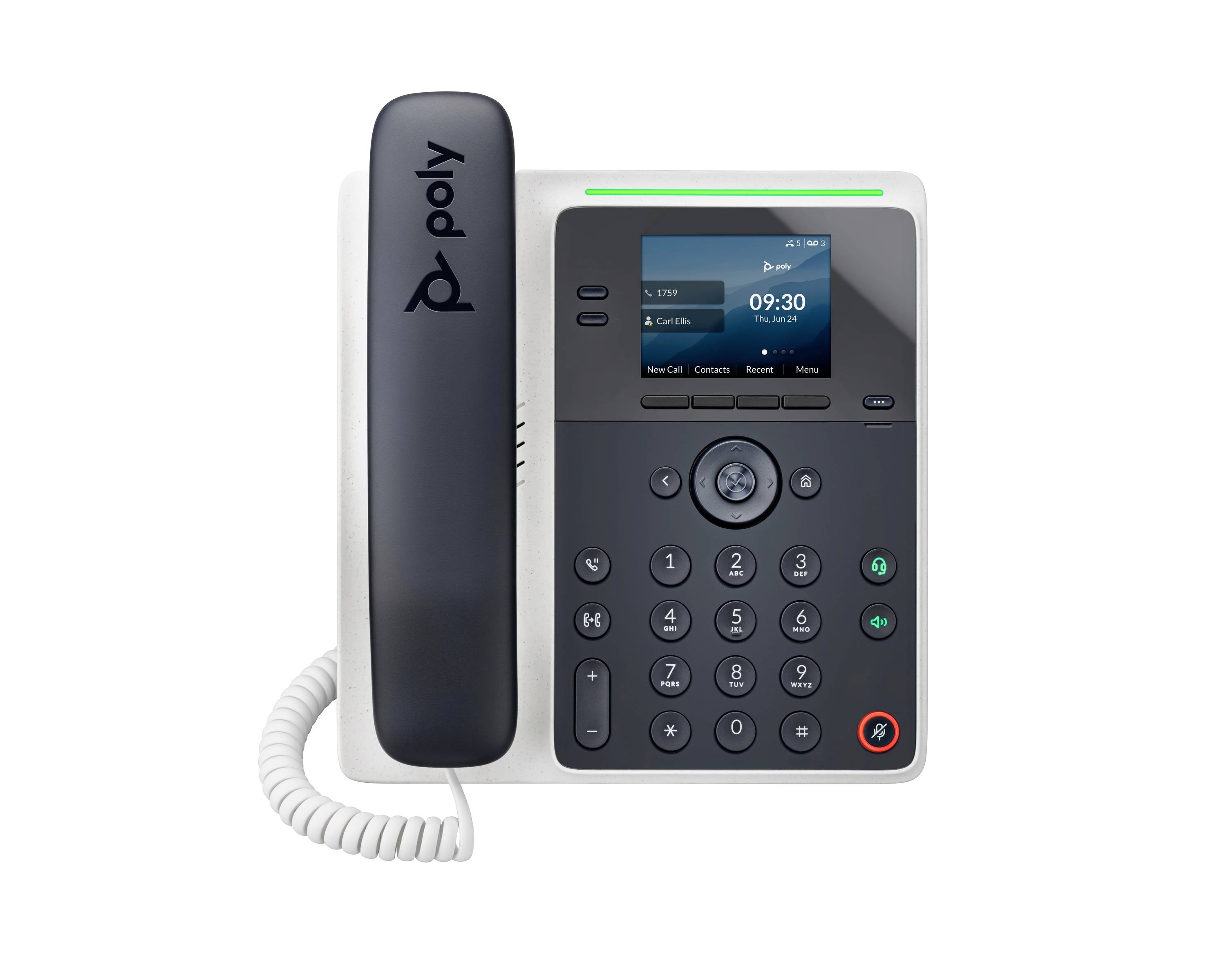 HP Poly Edge E100 IP Telefon und PoE-fähig