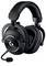 Schwarzes Over-Ear-Gaming-Headset mit Boom-Mikrofon und gepolstertem Kopfbügel, auf weißem Hintergrund dargestellt.