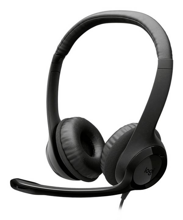 Logitech H390 USB Kopfhörer Kabelgebunden Kopfband Anrufe/Musik USB Typ-C Schwarz
