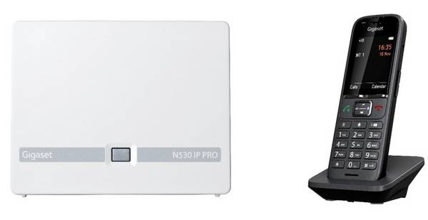 Gigaset Pro PRO Bundle N530 Basis plus S700H DECT-Mobilteil   Anthrazit