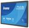 Iiyama ProLite T2455MSC 24-Zoll-Touchscreen-Monitor, PCAP-Technologie, integrierte Webcam; ideal für interaktive Anzeigenanwendungen.
