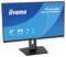 Computermonitor zeigt den Text "iiyama ProLite XB2797QSN" an, mit Funktionen wie "27" IPS", "2560x1440", "USB-C".