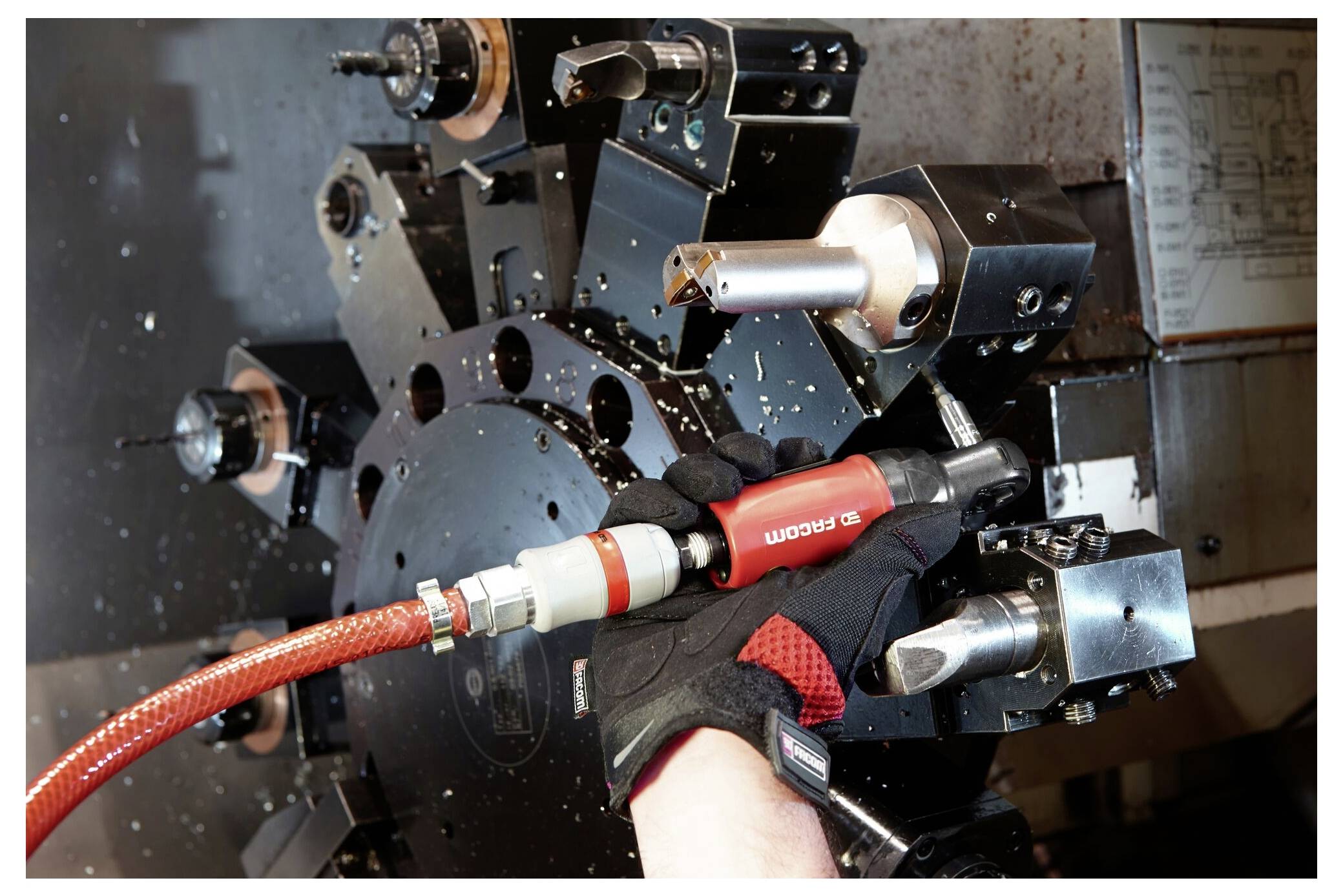 Facom VR.R127PB Druckluft-Umschaltknarre-1