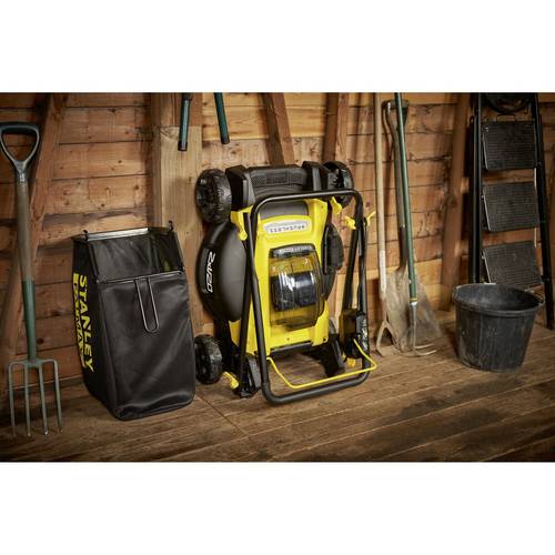 STANLEY SFMCMW2651M Akku Akku-Rasenmäher inkl. 2. Akku, inkl. Ladegerät 18 V