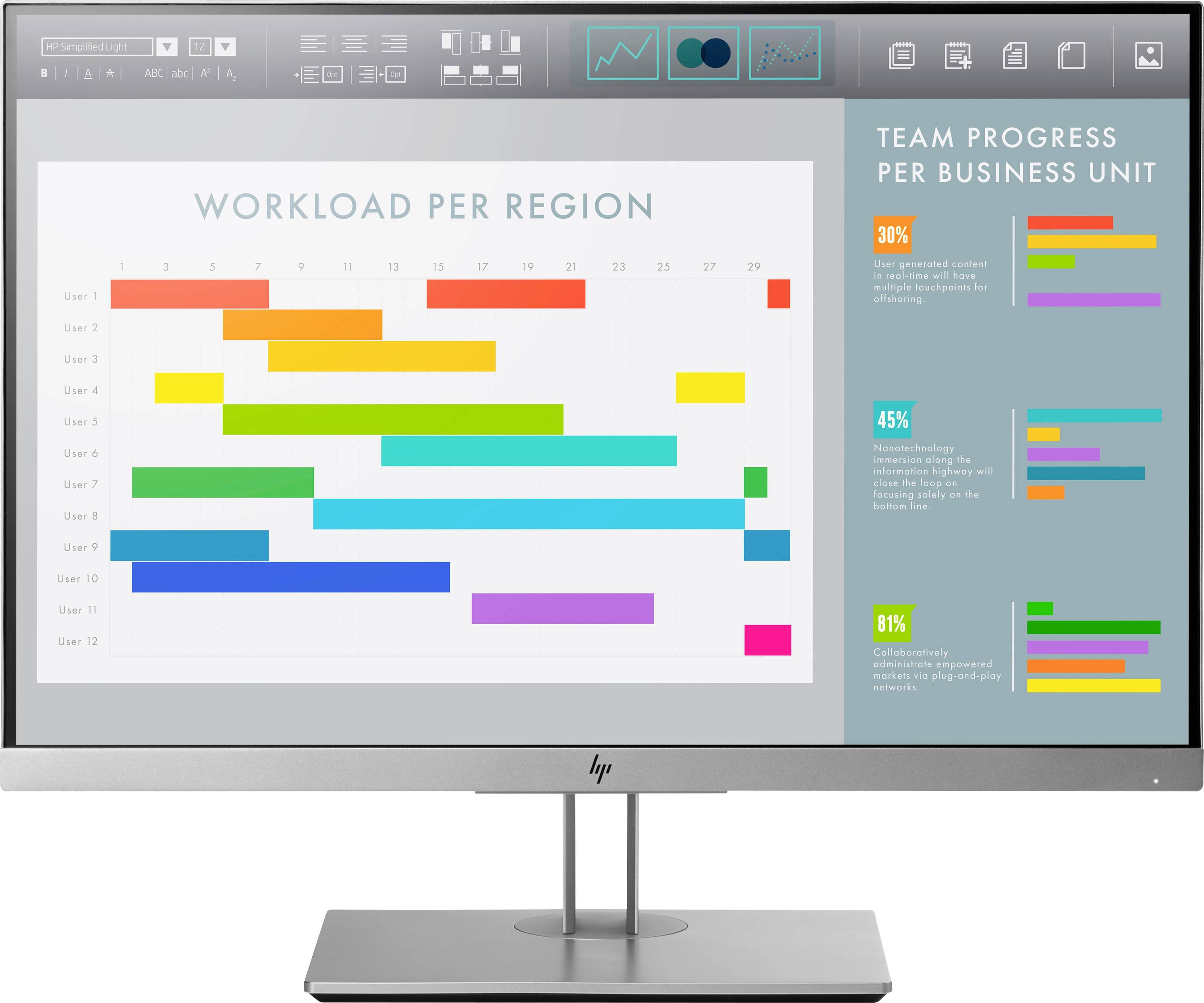 HP EliteDisplay E243i LED-Monitor Refurbished (akzeptabel) EEK F (A - G) 61 cm (24 Zoll) 1920 x 1200 Pixel 16:10 5 ms HD...
