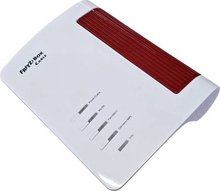 FRITZ! AVM FRITZ!Box 6660 Cable Modem - 20002910 WLAN Router mit Modem Refurbished (sehr gut) Integriertes Modem: Kabel 2.4 GHz, 5 GHz 2.4 GBit/s