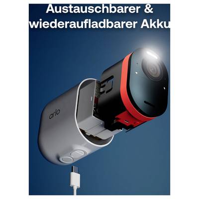ARLO ARLO Ultra 3 Security Camera 3-cam kit VMC5350-111EUS IP-Überwachungskamera-Set-18