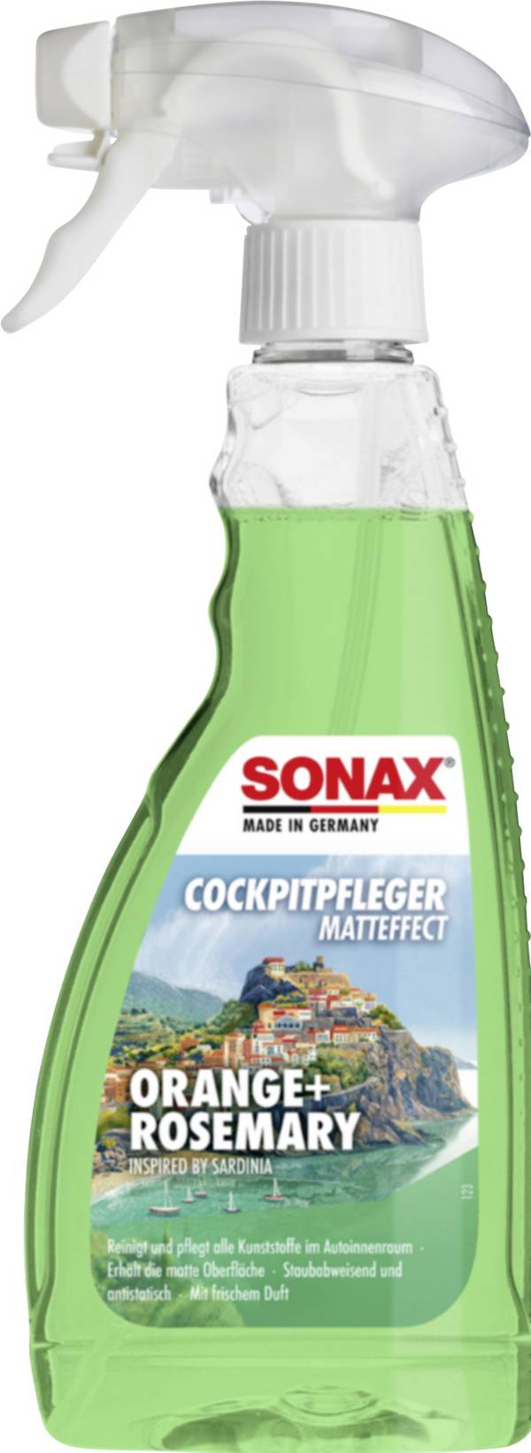 Sonax 349247:SONAX  Cockpitpflege, Cockpitreiniger, Kunststoffpfleger, Kunststoffreiniger 0.5 l