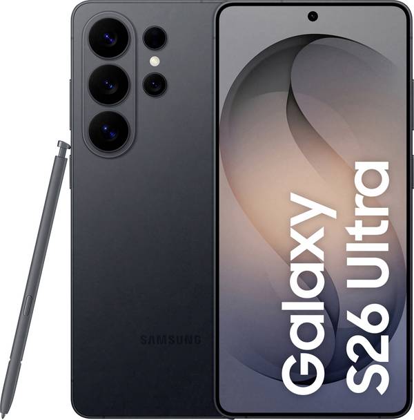 Samsung Galaxy S26 Ultra 1 TB Schwarz EEK A (A - G) 17.5 cm (6.9 Zoll) Smartphone