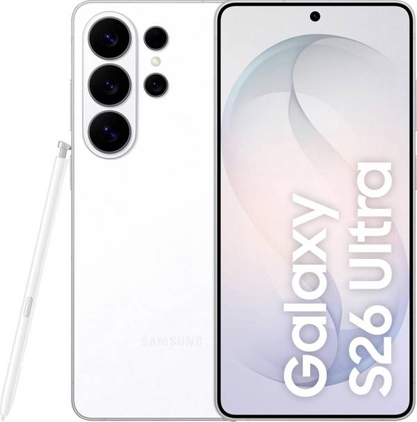 Samsung Galaxy S26 Ultra   1 TB Weiß EEK A (A - G) 17.5 cm (6.9 Zoll) Smartphone