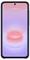 Smartphone mit einem rosa und violetten abstrakten Farbverlauf-Hintergrund und einer zentrierten Punch-Hole-Frontkamera.