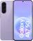Samsung Galaxy A57 5G Smartphone von vorne und hinten in Lavendelfarbe dargestellt, mit dreifacher Rückfahrtkamera und einem Punch-Hole-Display mit der Aufschrift „Galaxy A57 5G".