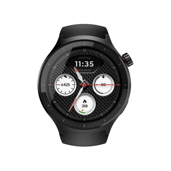 Motorola Moto Watch Basic  Smartwatch  Schwarz