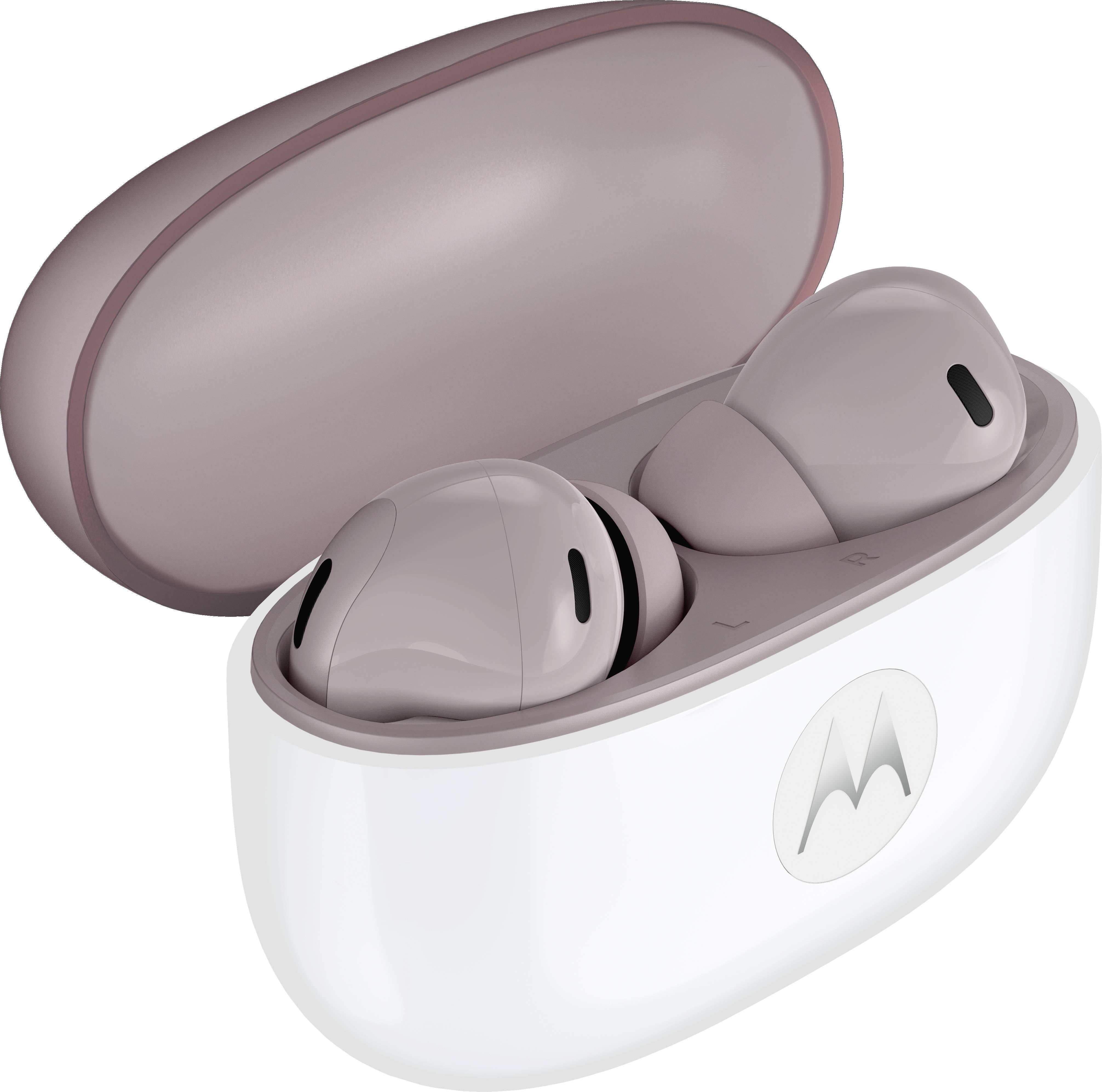 Motorola moto buds 2 EarPods Bluetooth® Violett High-Resolution Audio, Mikrofon-Rauschunterdrückung Ladecase-3