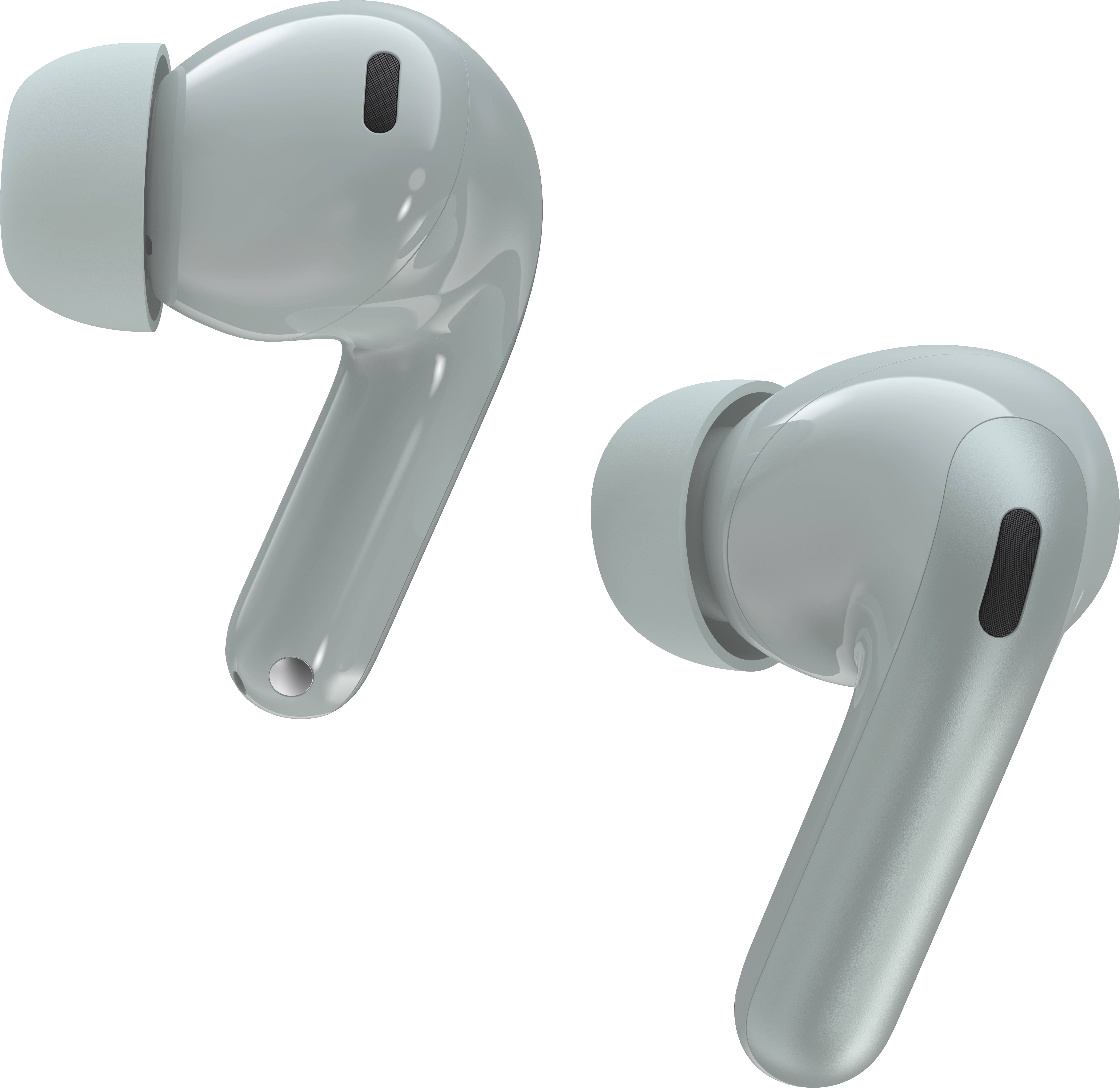 Motorola moto buds 2 EarPods Bluetooth® Grau High-Resolution Audio, Mikrofon-Rauschunterdrückung Ladecase-4