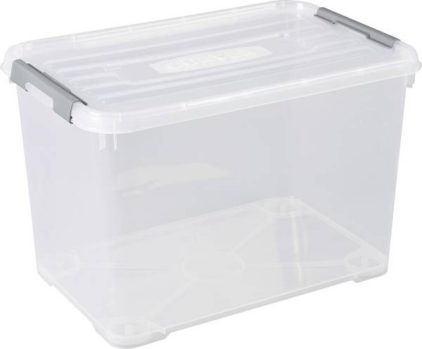 Curver 243865  Kunststoffbox HANDY geschlossen, stapelbar (B x H x T) 400 x 390 x 600 mm Transparent 1 St.