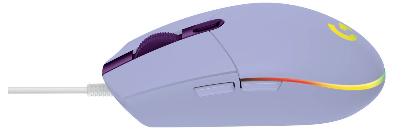 Logitech G203 LIGHTSYNC Gaming-Maus Kabelgebunden Lila 6 Tasten-3