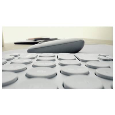 Logitech Pebble 2 Combo Tastatur, Maus-Set Kabellos Optisch Pink 3 Tasten-2