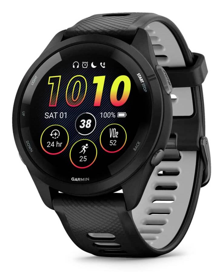 Garmin Forerunner® 265 Sportuhr Schwarz, Grau-0