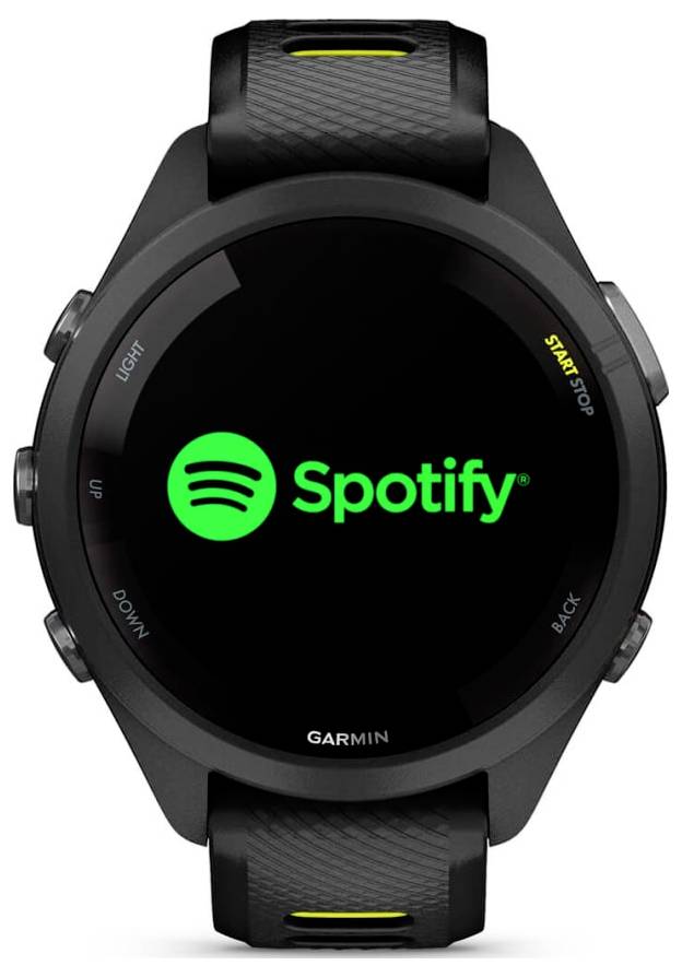 Türkisfarbene Garmin-Smartwatch zeigt „Training Readiness 82" an, gekennzeichnet als Hoch und Gut erholt.
