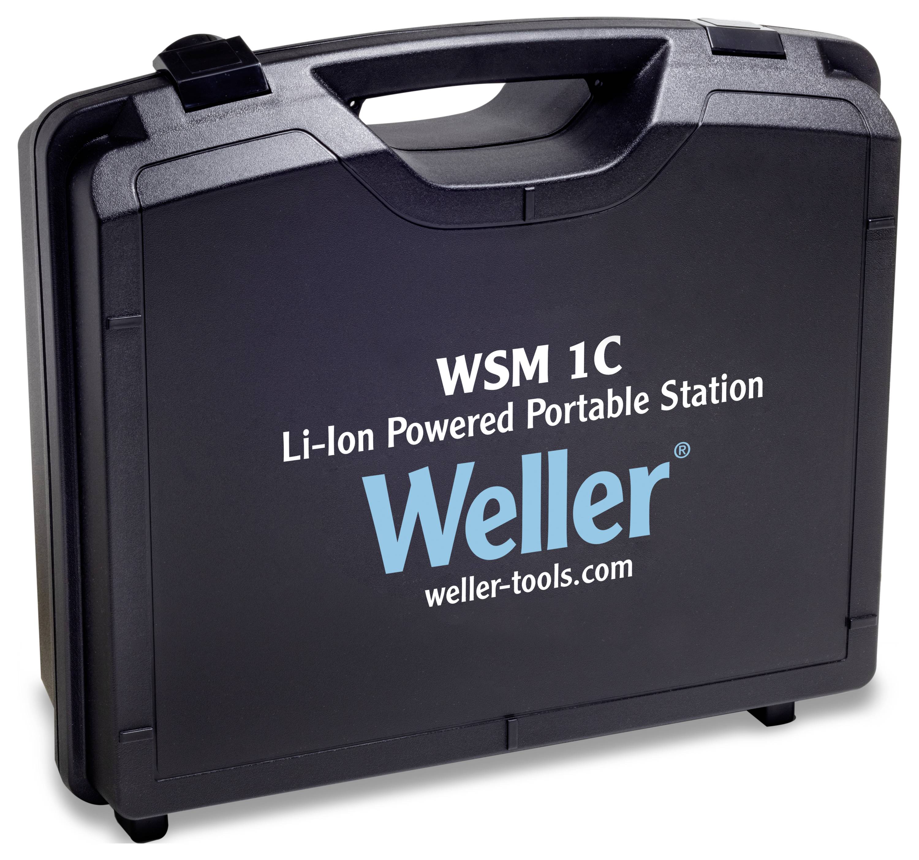 Weller WSM1C KIT F/G 230V Lötstation Set digital 50 W 100 - 400 °C Akkubetrieben, inkl. Ablage, inkl. Entlötpumpe, inkl.-2