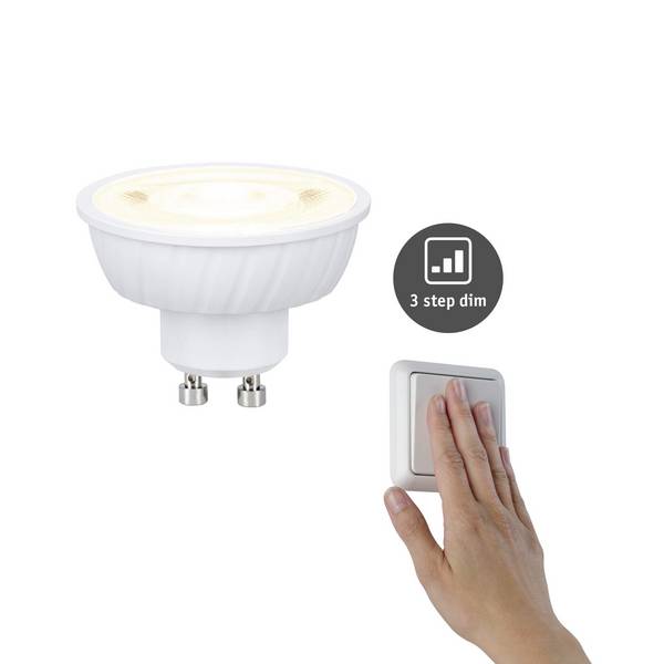 Paulmann 29269 LED EEK E (A - G) GU10  4.9 W Warmweiß (Ø x H) 50 mm x 37 mm  1 St.
