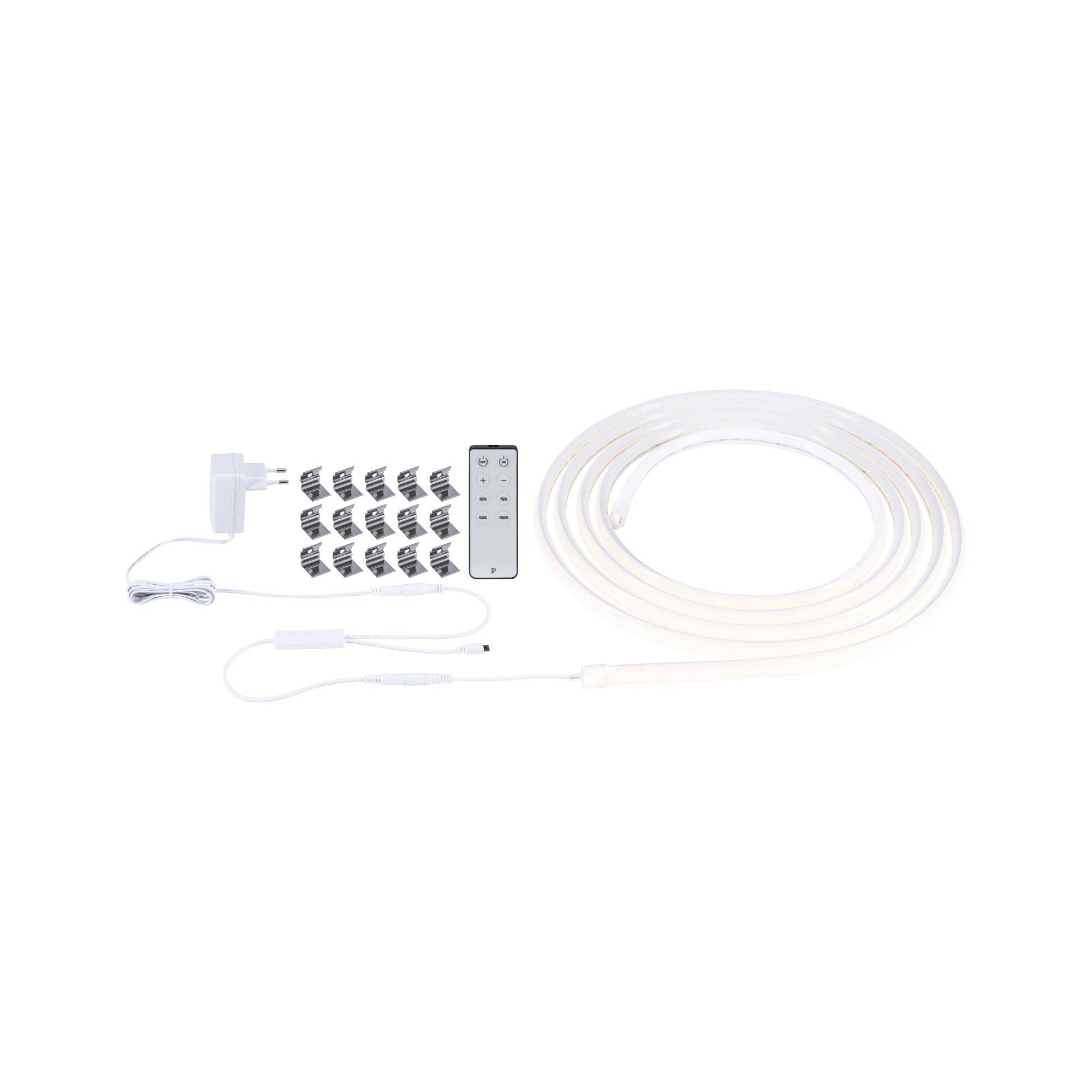 Paulmann 79568 LED-Streifen mit Stecker 230 V 5 m Warmweiß 1 St.-0