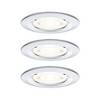 Paulmann 92310 Nova LED-Einbauleuchte LED GU10 4.9 W Chrom