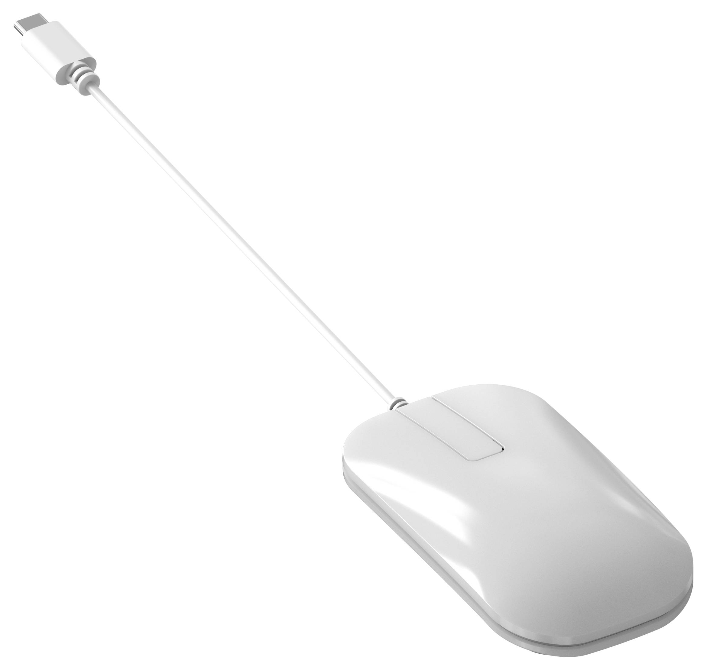 ZAGG USB-C Mac & iOS Maus Kabelgebunden Weiß-1