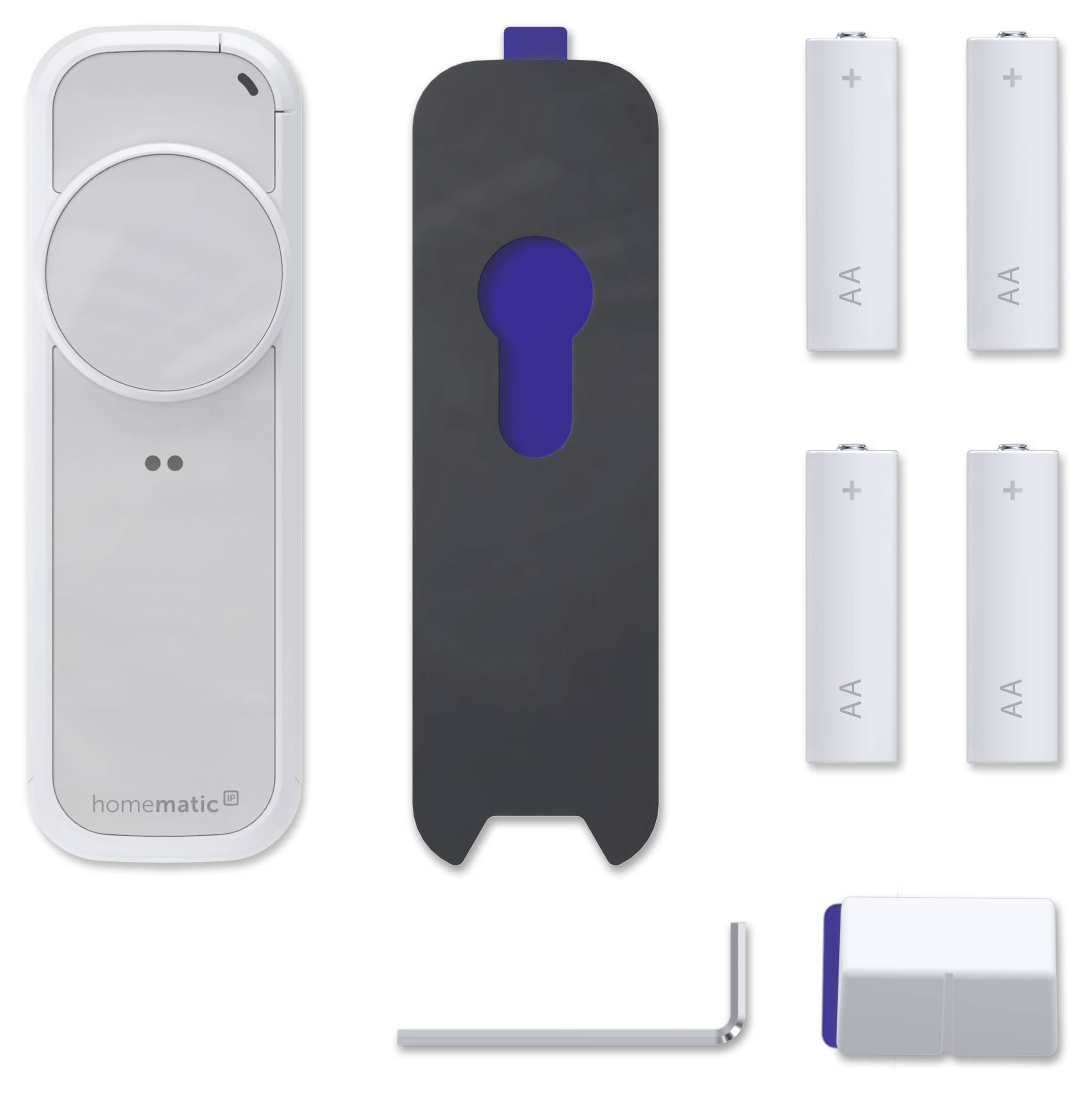 Homematic IP Funk Türschlossantrieb motorisch HmIP-DLP-WS-7