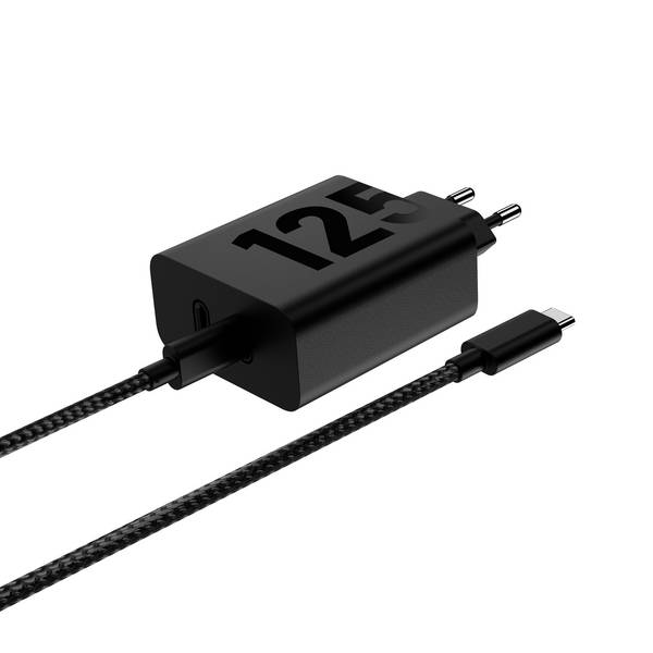 Motorola 125W-TurboPower USB Ladegerät 125 W 1x USB-C®  Schwarz  GaN