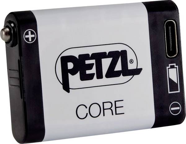 Petzl E099EB00 Taschenlampen-Akku  TIKKID, TIKKINA, TIKKA, ZIPKA, ACTIK, ACTIK CORE, TACTIKKA, TACTIKKA +, TACTIKKA +RGB, IKO, IKO CORE, ARIA (Hybrid Concept Stirnlampen) Schwarz