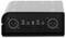 Schwarze Audio-Box mit zwei XLR-Eingängen und Schaltern auf der Frontplatte mit den Beschriftungen PAD 0dB 30dB und LIFT GND.