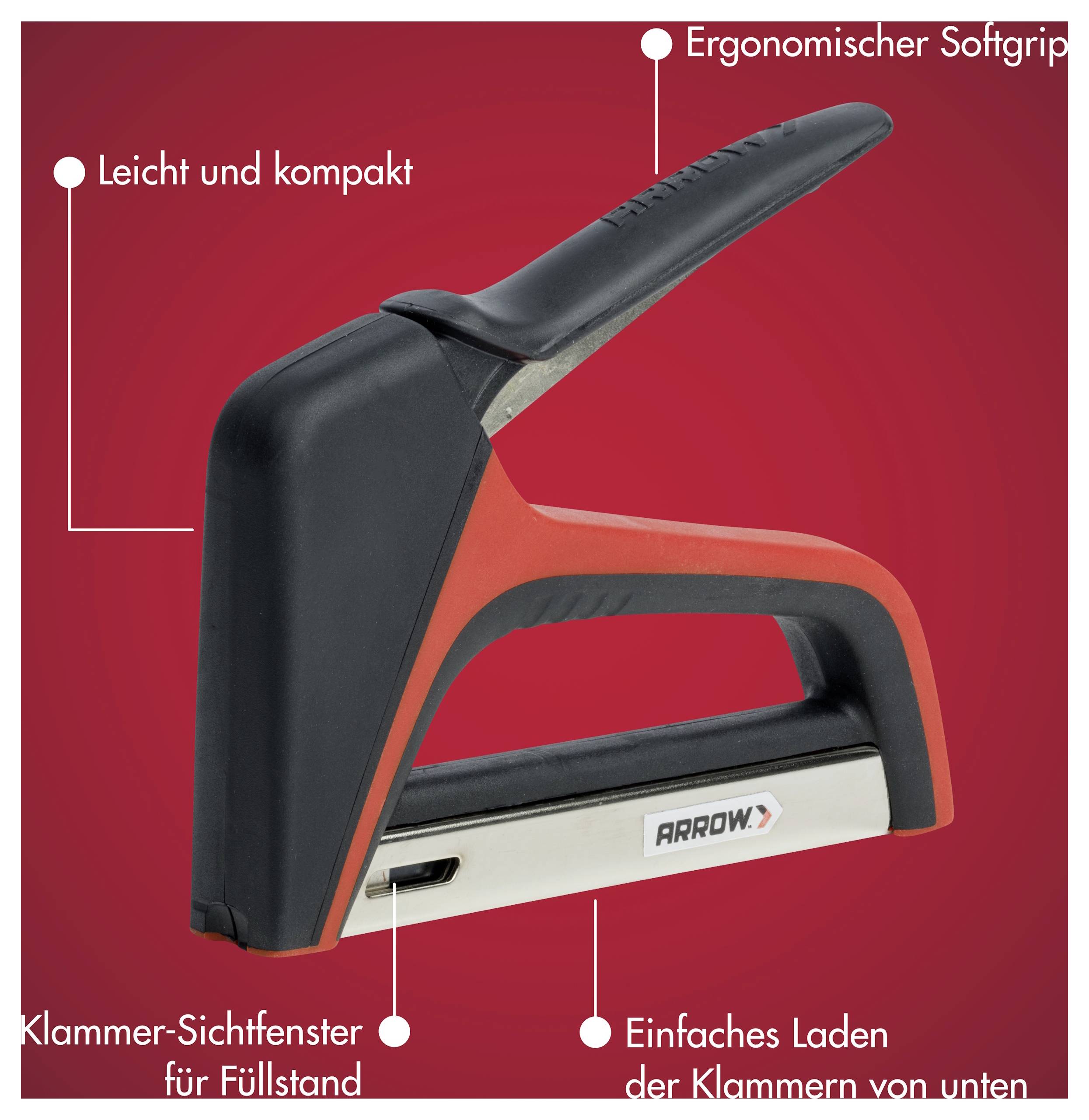 Arrow Tool Group T21X 819059 Handtacker Klammernlänge 6 - 12 mm-3