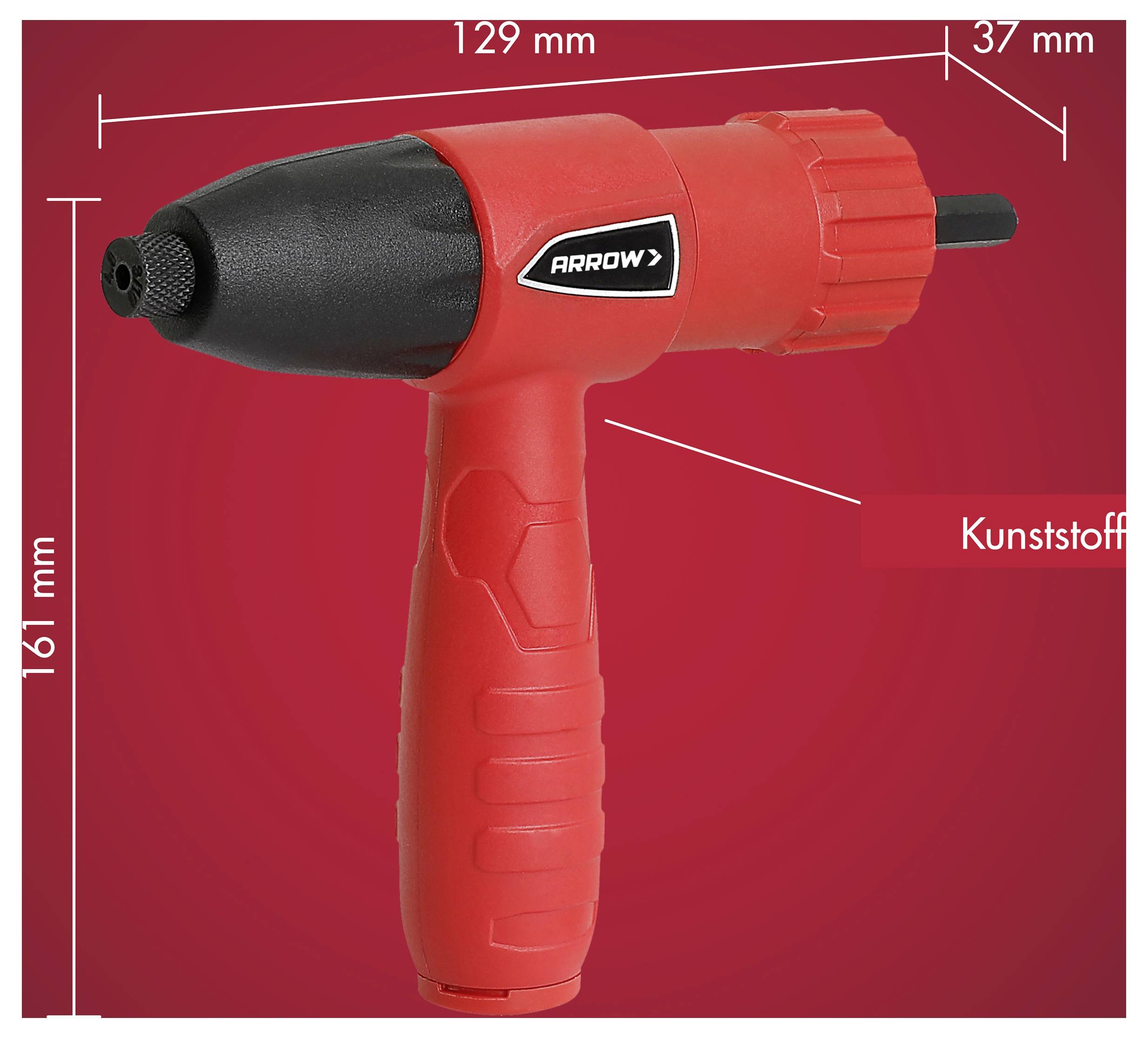 Arrow Tool Group 001096 Blindnietadapter 1 St.-3