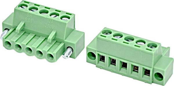 euroclamp SH05-5,08-K Kabelklemme Gesamtpolzahl 5  1 St.