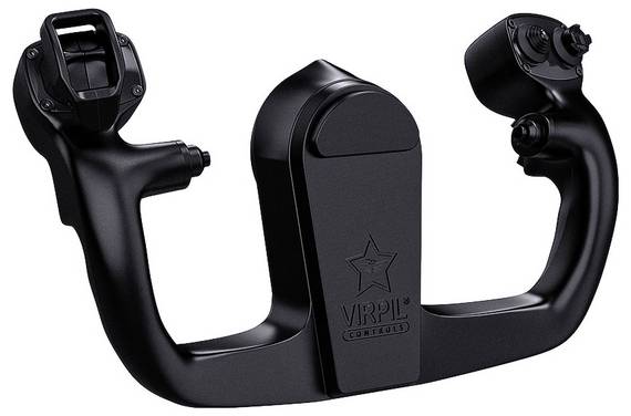 Virpil Controls B-JET Yoke Handle Steuerhorn   Schwarz