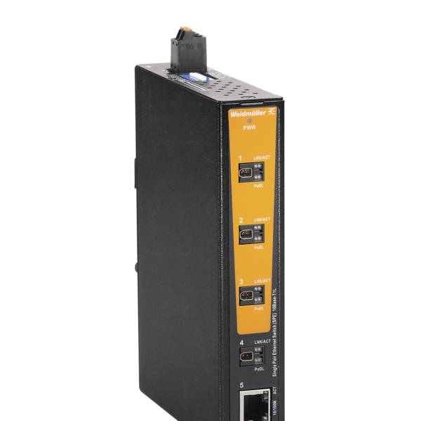 Weidmüller 3012120000 IE-SW-SPE05-4T1LMPODL-1TX Netzwerk Switch 10 / 100 MBit/s-0