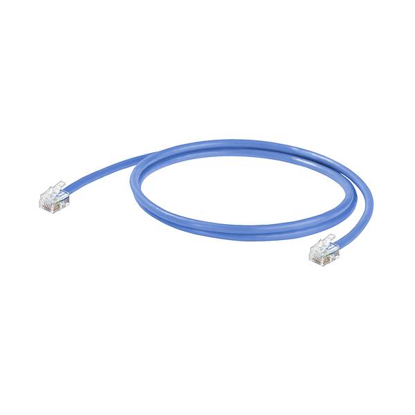 Weidmüller 3036970010 Patchkabel U/UTP Blau 10 St.-0