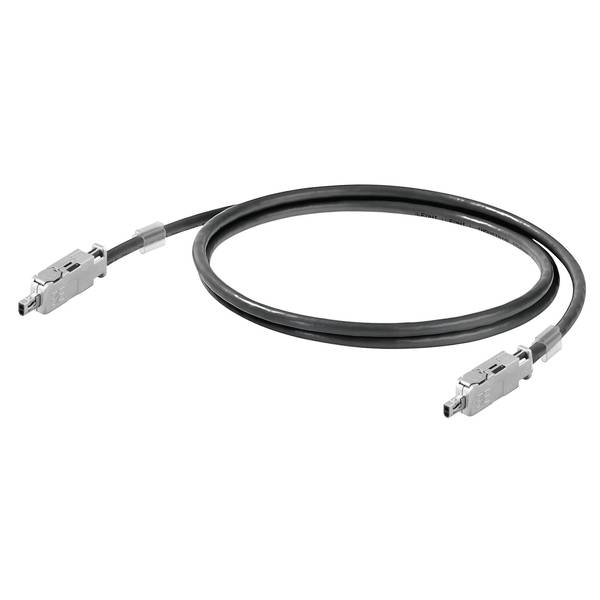 Weidmüller 3123990030 Ethernet-Leitung Schwarz 1 St.