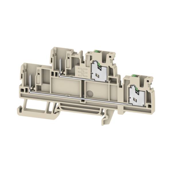 Weidmüller 3051860000 Steckklemme Federklemme Beige 50 St.-0