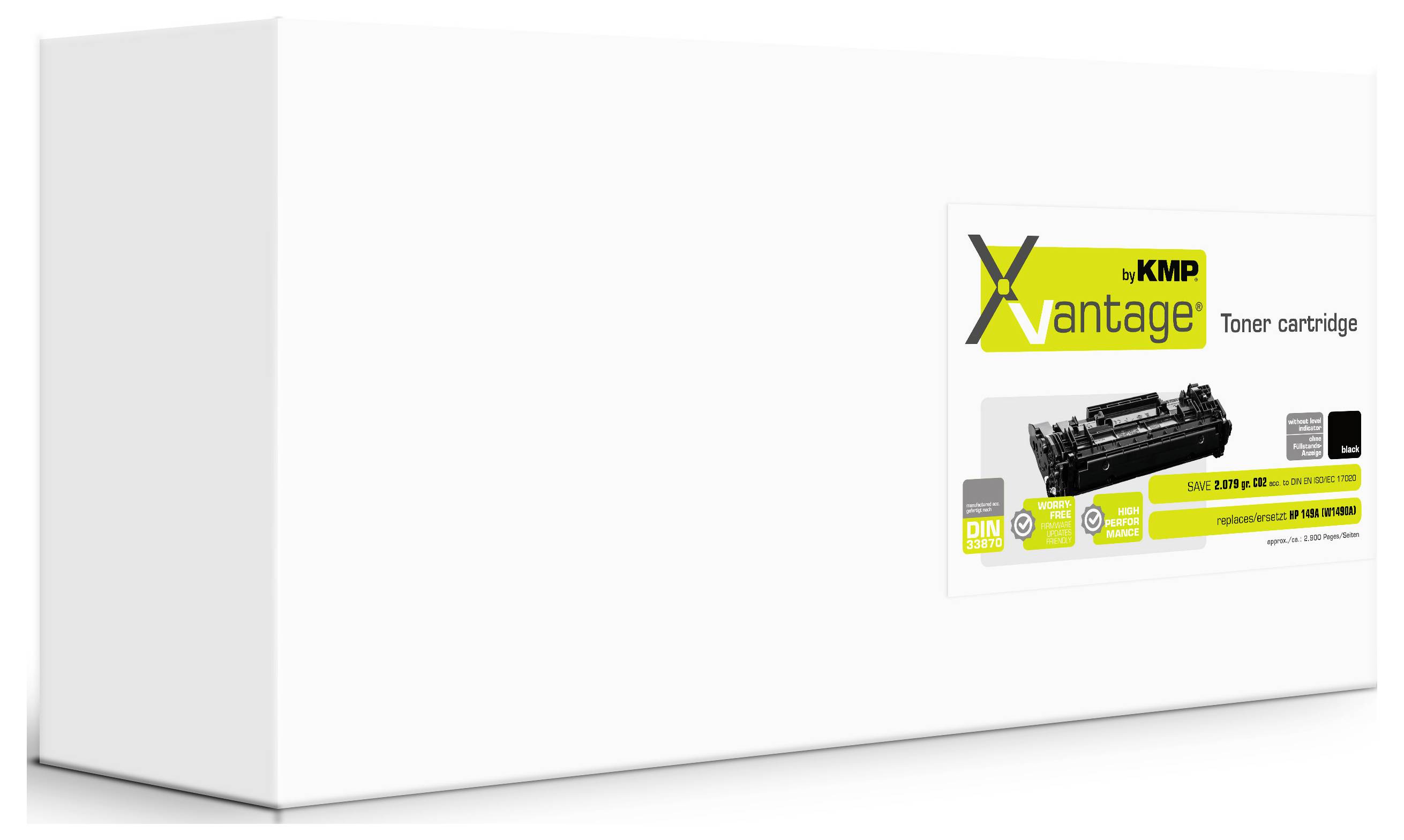 KMP Toner ersetzt HP 149A (W1490A) Kompatibel Schwarz 2900 Seiten 2566,0080 2566,0080-1