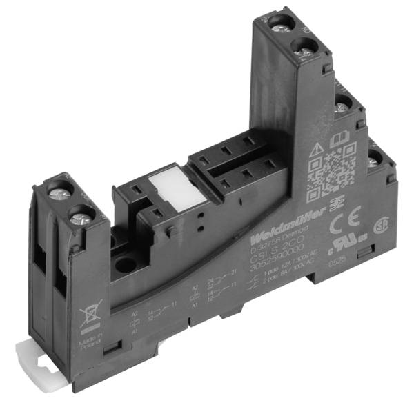 Weidmüller CSI S 2CO Relaissockel (L x B) 45.9 mm x 15.9 mm 10 St.